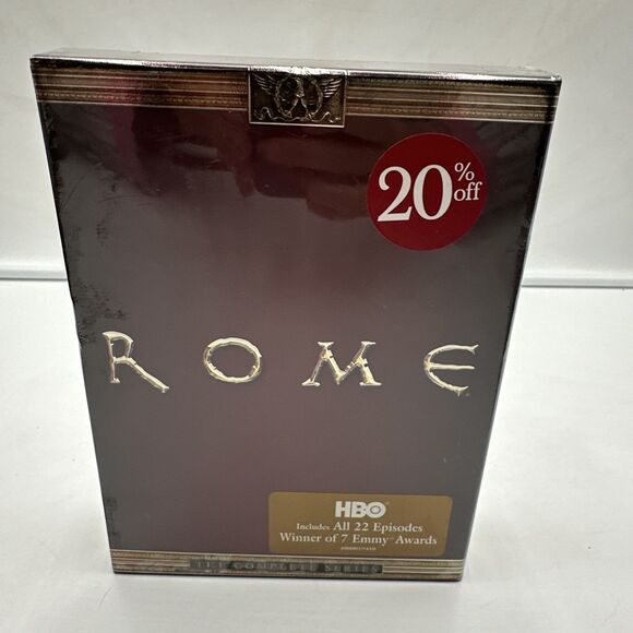 NEW SEALED ROME THE COMPLETE SERIES DVD BOX SET ALL 22 EPISODES - Picture 1 of 3